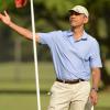 Barack Obama s'offre une partie de golf à Kaneohe, Hawaï, le 2 janvier 2014.