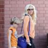 Exclusif - Jenny McCarthy et son fils Evan à Sherman Oaks, le 29 avril 2012.