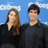 David Copperfield et Chloé Gosselin à New York, le 10 mars 2013.