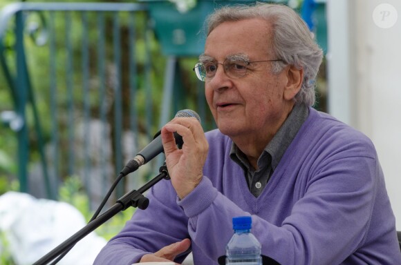 Bernard Pivot à Talloires, le 2 juin 2013.