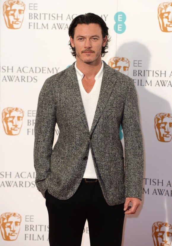 Luke Evans lors de l'annonce des nominations des BAFTA awards le 8 janvier 2014 à Londres