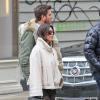 Kourtney Kardashian et Scott Disick, de sortie à New York. Le 6 janvier 2014.