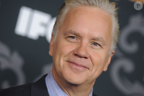 Tim Robbins lors de la première de la série The Spoils Of Babylon au DGA Theater à Los Angeles, le 7 janvier 2014.