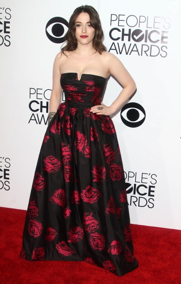 Kat Dennings à la 40e cérémonie des People's Choice Awards à Los Angeles, le 8 janvier 2014.