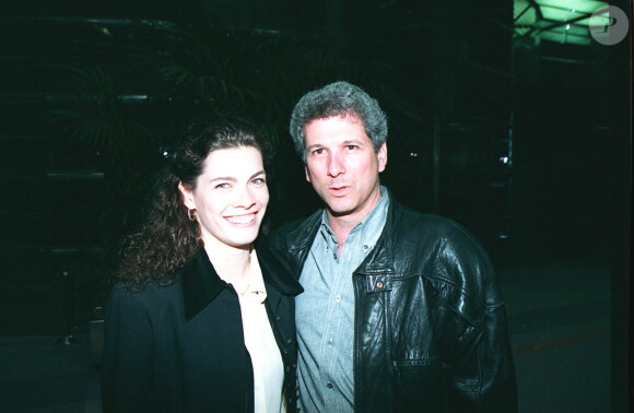 Nancy Kerrigan et son époux Jerry Solomon, le 25 mars 1995 à Paris