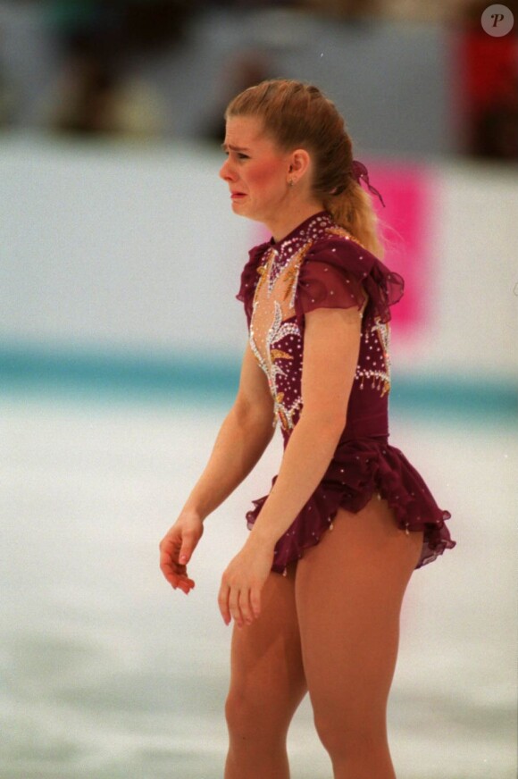 Tony Harding lors des Jeux olympiques d'hiver de Lillehammer le 19 février 1994