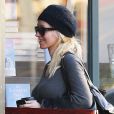 Exclusif - Christina Aguilera fait du shopping à West Hollywood, le 8 janvier 2014.