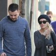 Exclusif - La chanteuse Christina Aguilera fait du shopping avec son petit ami Matthew Rutler à West Hollywood, le 8 janvier 2014.