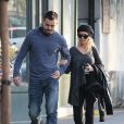 Exclusif - Christina Aguilera fait du shopping avec son petit ami Matthew Rutler à West Hollywood, le 8 janvier 2014.