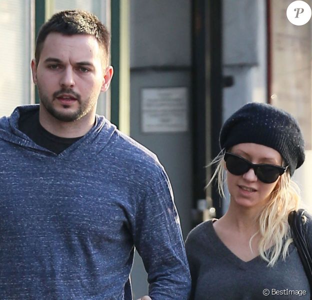 Exclusif - Christina Aguilera fait du shopping avec son petit ami Matthew Rutler à West Hollywood, le 8 janvier 2014.