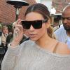 Kim Kardashian va déjeuner dans un restaurant à West Hollywood, le 11 janvier 2014.