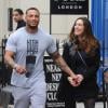 David McIntosh et Kelly Brook, de sortie à Londres. Le 15 janvier 2014.
