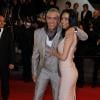 Samy Naceri et sa compagne Audrey lors du Festival de Cannes le 18 mai 2013