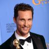 Matthew McConaughey aux Golden Globe Awards le 12 janvier 2014.