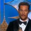 Le discours de Matthew McConaughey aux Golden Globes 2014.