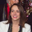 Pauline Ducruet radieuse lors de la soirée d'inauguration du 38e Festival International du Cirque de Monte-Carlo, jeudi 16 janvier 2014