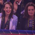  Pauline Ducruet et sa mère la princesse Stéphanie de Monaco ont apprécié ensemble, captivées, le spectacle lors de la soirée d'ouverture du Festival International du Cirque de Monte-Carlo, le 16 janvier 2014 sous le chapiteau Fontvieille. 