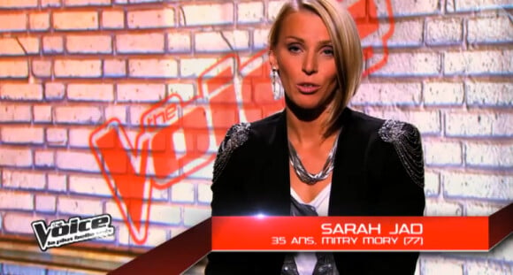 Sarah Jad dans The Voice 3, le samedi 18 janvier 2014 sur TF1