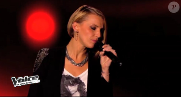 Sarah Jad dans The Voice 3, le samedi 18 janvier 2014 sur TF1