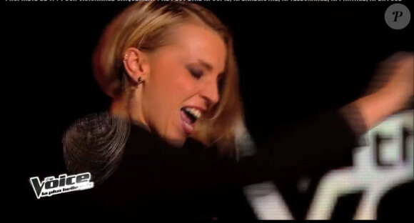 Sarah Jad dans The Voice 3, le samedi 18 janvier 2014 sur TF1