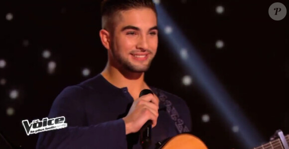Kendji dans The Voice 3, le samedi 18 janvier 2014 sur TF1