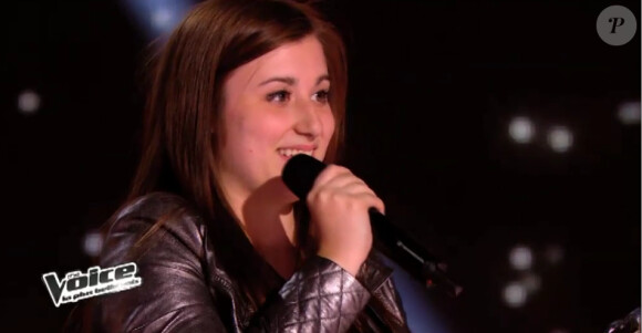 Caroline Savoie dans The Voice 3, le samedi 18 janvier 2014 sur TF1