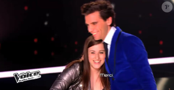 Caroline Savoie dans The Voice 3, le samedi 18 janvier 2014 sur TF1