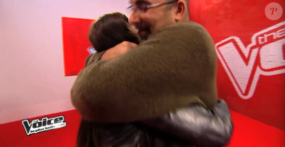 Caroline Savoie dans The Voice 3, le samedi 18 janvier 2014 sur TF1