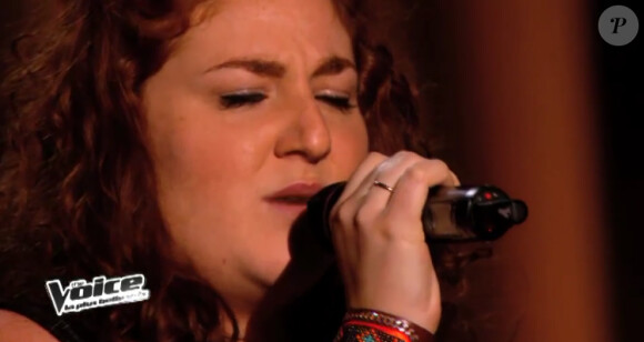 Juliette dans The Voice 3, le samedi 18 janvier 2014 sur TF1