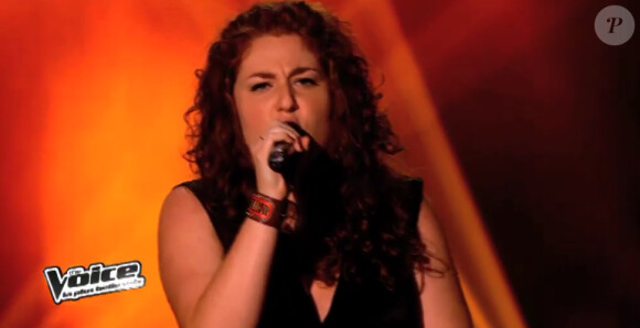 Juliette dans The Voice 3, le samedi 18 janvier 2014 sur TF1
