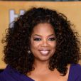 Oprah Winfrey aux Screen Actors Guild Awards, Shrine Auditorium, Los Angeles, le 18 janvier 2014.