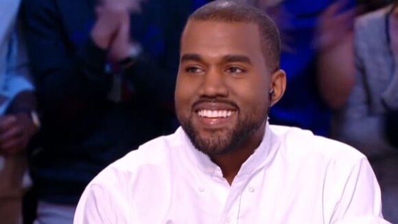 Kanye West : Souriant au Grand Journal, amoureux de la France et de Paris