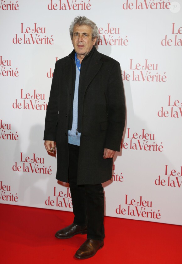 Michel Boujenah lors de l'avant-première du Jeu de la vérité au Gaumont Opéra Capucines à Paris le 20 janvier 2014