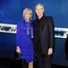 Arsène Wenger et sa femme Annie - IWC Schaffhausen présente la nouvelle collection "Aquatimer" à l'occasion du Salon International de la Haute Horlogerie à Genève le 21 janvier 2014.