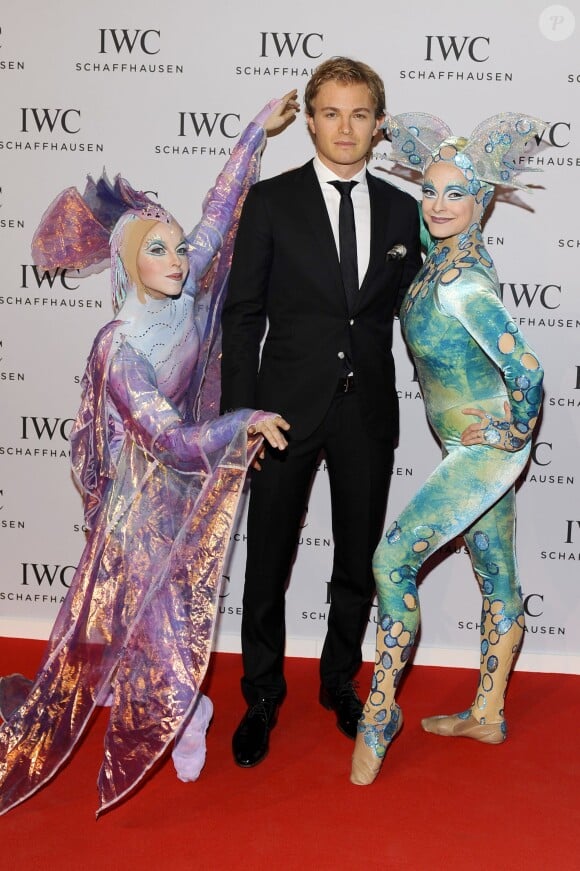 Nico Rosberg - Gala "Inside The Wave" de la marque IWC Schaffhausen à l'occasion du Salon International de la Haute Horlogerie à Genève le 21 janvier 2014.