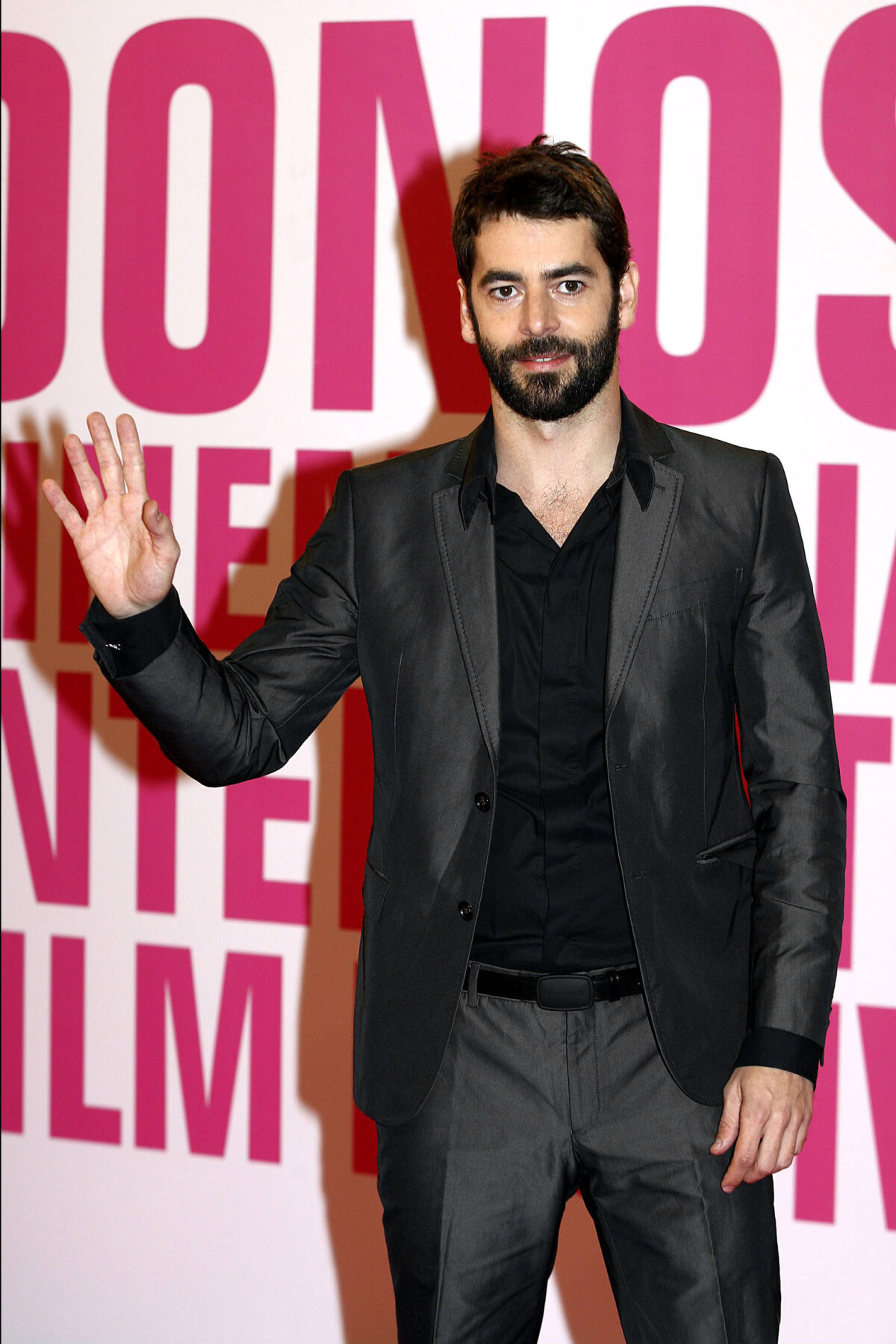 Photo : Eduardo Noriega à San Sebastian le 26 septembre 2008. - Purepeople