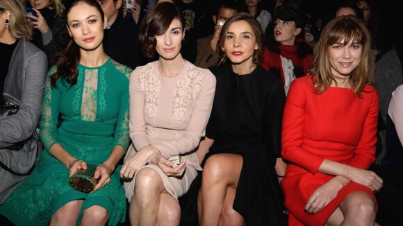 Fashion Week : Clotilde Courau, Paz Vega, Olga Kurylenko, glamour chez Elie Saab