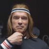 Arnold Schwarzenegger déguisé en Björn Borg dans une pub pour Bud Light pour le Superbowl - janvier 2014