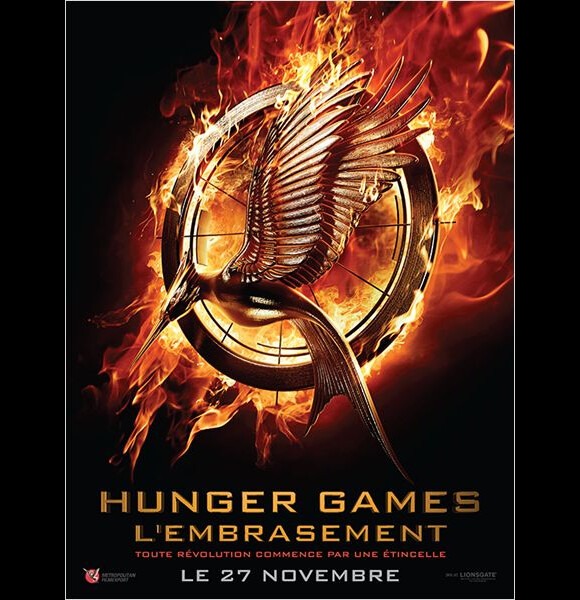 Affiche teaser pour Hunger Games - L'Embrasement.