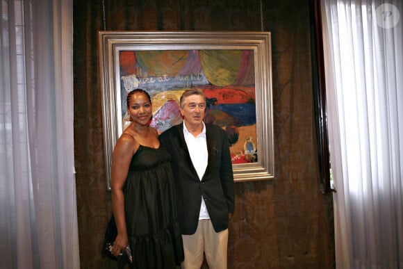 Robert De Niro et sa femme Grace Hightower à Venise le 9 juin 2007.