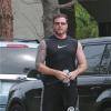 Exclusif - Dean McDermott se rend à son cours de gym à Thousand Oaks, le 25 mars 2013.