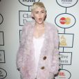 Miley Cyrus lors de la soirée organisée par Clive Davis en marge des Grammy Awards à Beverly Hills, le 25 janvier 2014.