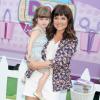 Tiffani Thiessen et sa fille Harper Smith au "Disney Doc Mobile Tour" à New York, le 21 août 2013.