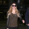 Shakira arrive à l'aéroport de Los Angeles, le 3 décembre 2013.