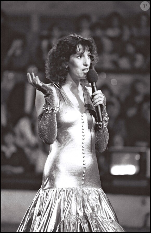 Anémone lors de l'émission Champs-Elysées le 19 novembre 1982