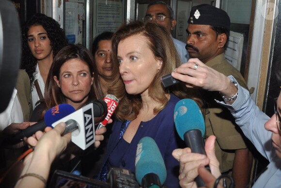 Valérie Trierweiler en Inde le 27 janvier 2014.