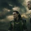 Les deux frères, Loki et Thor, réunis dans Le monde des ténèbres.