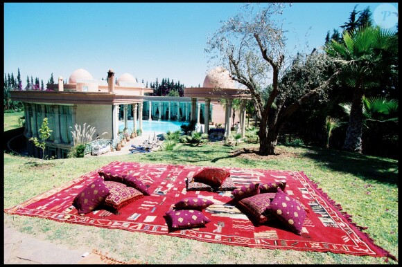 Le palais de Sacha Rhoul au Maroc, en 2000.