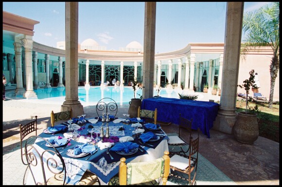 Le palais de Sacha Rhoul au Maroc, en 2000.