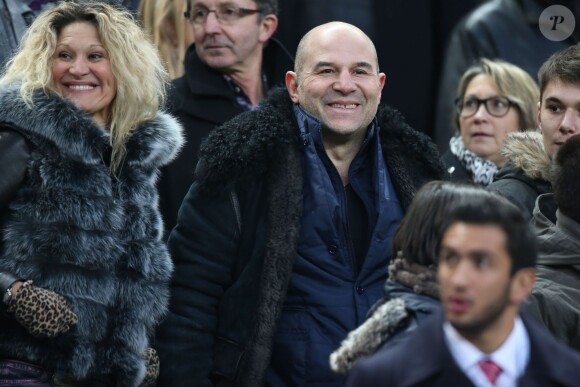 Vincent Moscato lors du match du tournoi des VI Nations entre la France et l'Angleterre au Stade de France à Saint-Denis, le 1er février 2014